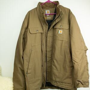 Carhartt Tan Full Swing Coat XXL